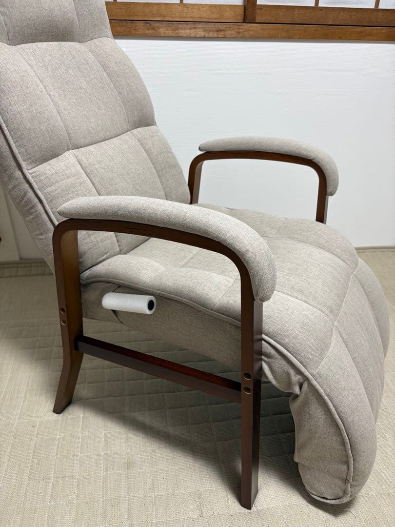 SUWALABO スワラボ リクライニングチェア グレージュ