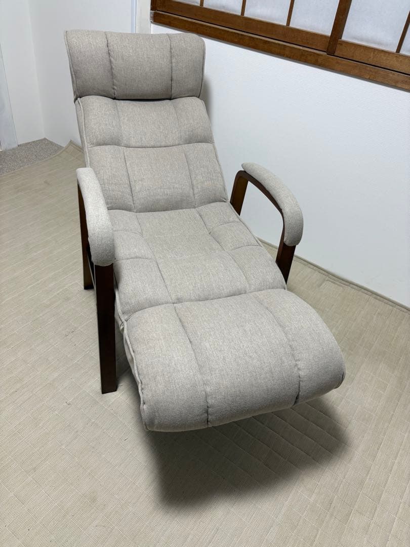 SUWALABO スワラボ リクライニングチェア グレージュ