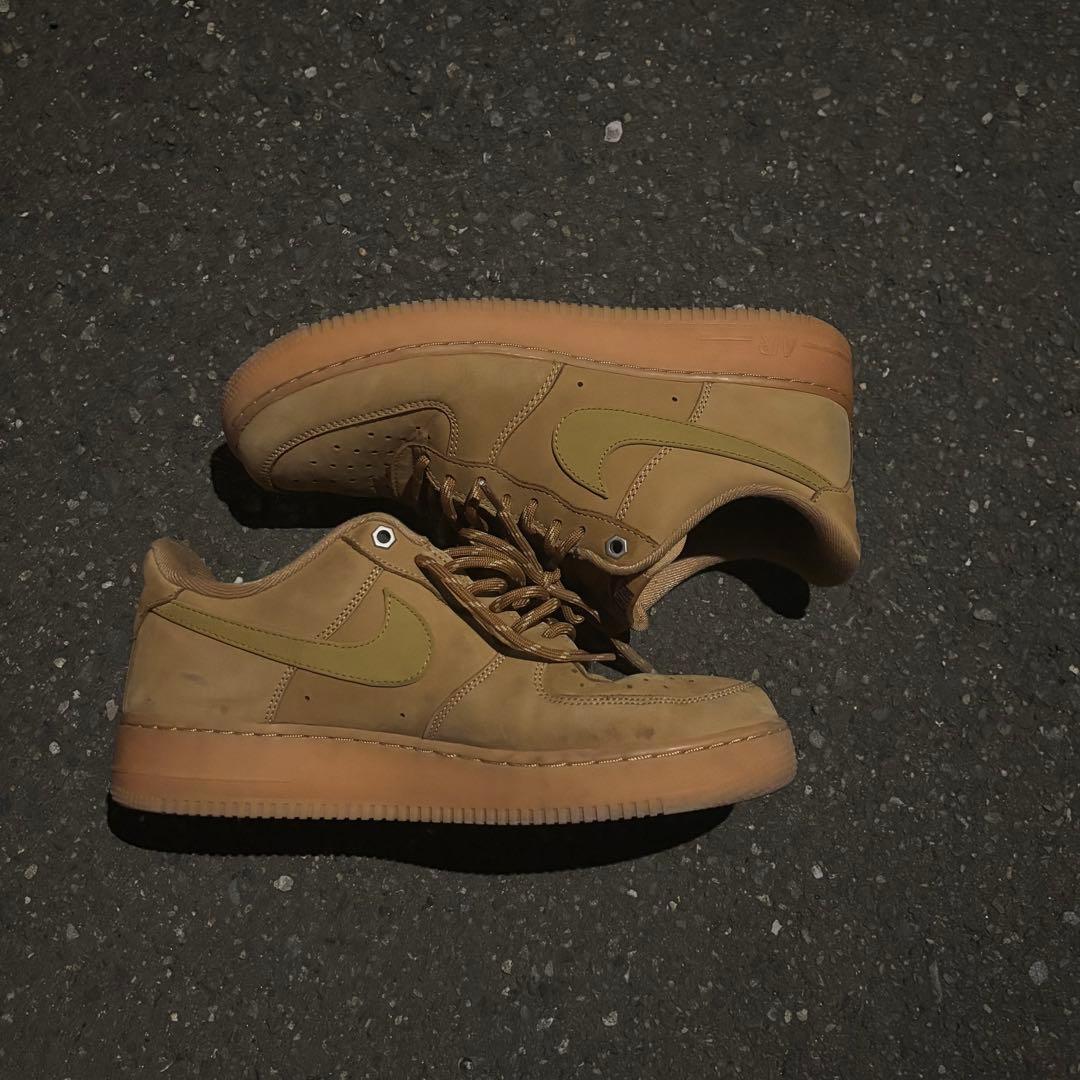 NIKE AIR FORCE1 ウィート archive 27.5