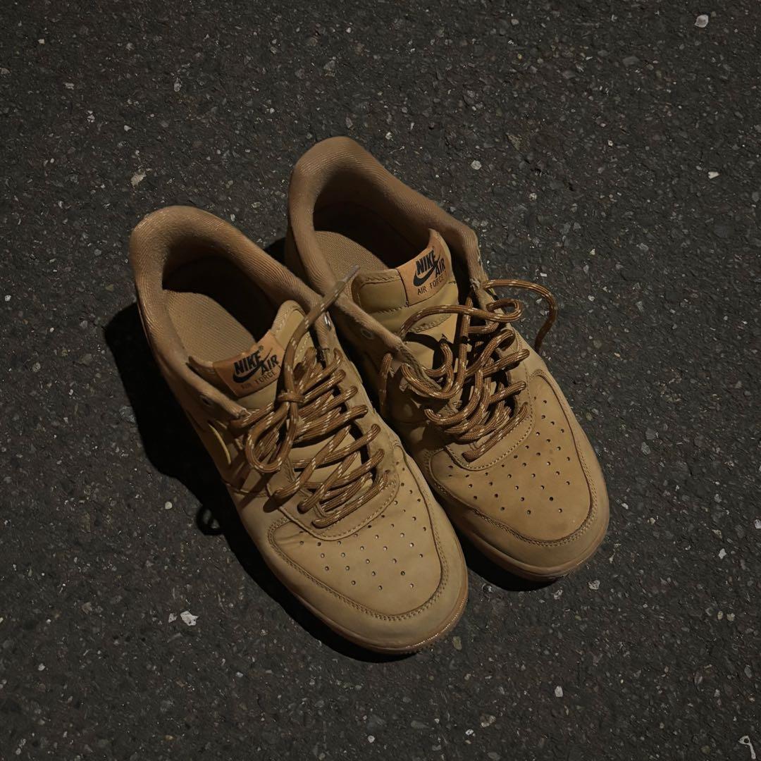 NIKE AIR FORCE1 ウィート archive 27.5
