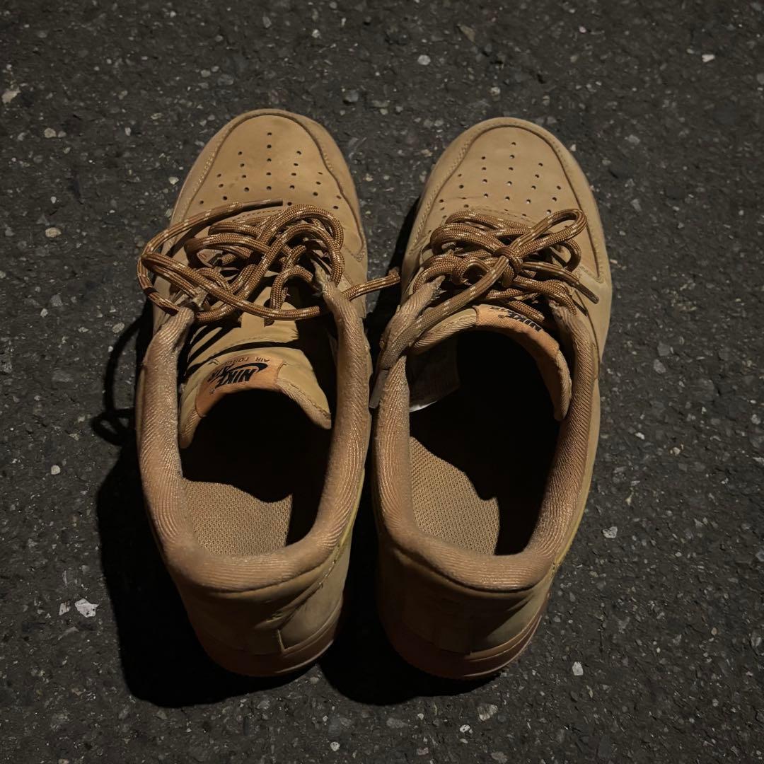 NIKE AIR FORCE1 ウィート archive 27.5