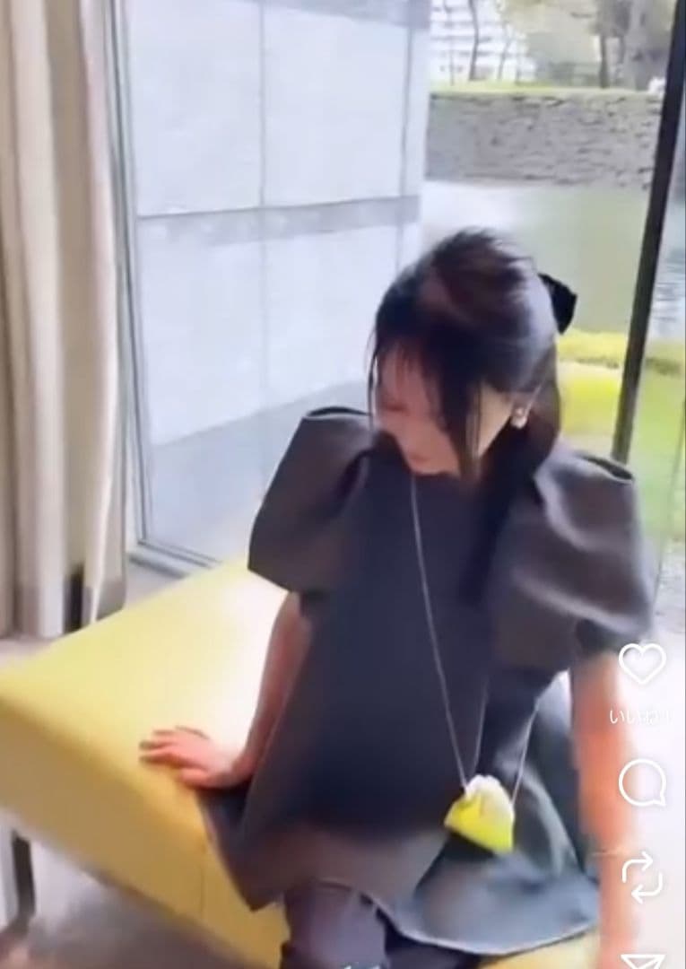 マーロンエノンフィ　バルーンダイアトップス　黒