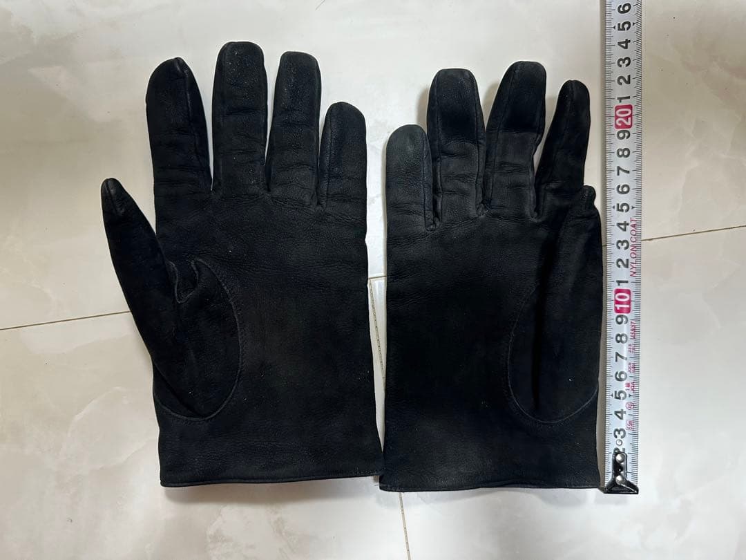 ジャンポール ゴルチエ ブラックスエード手袋