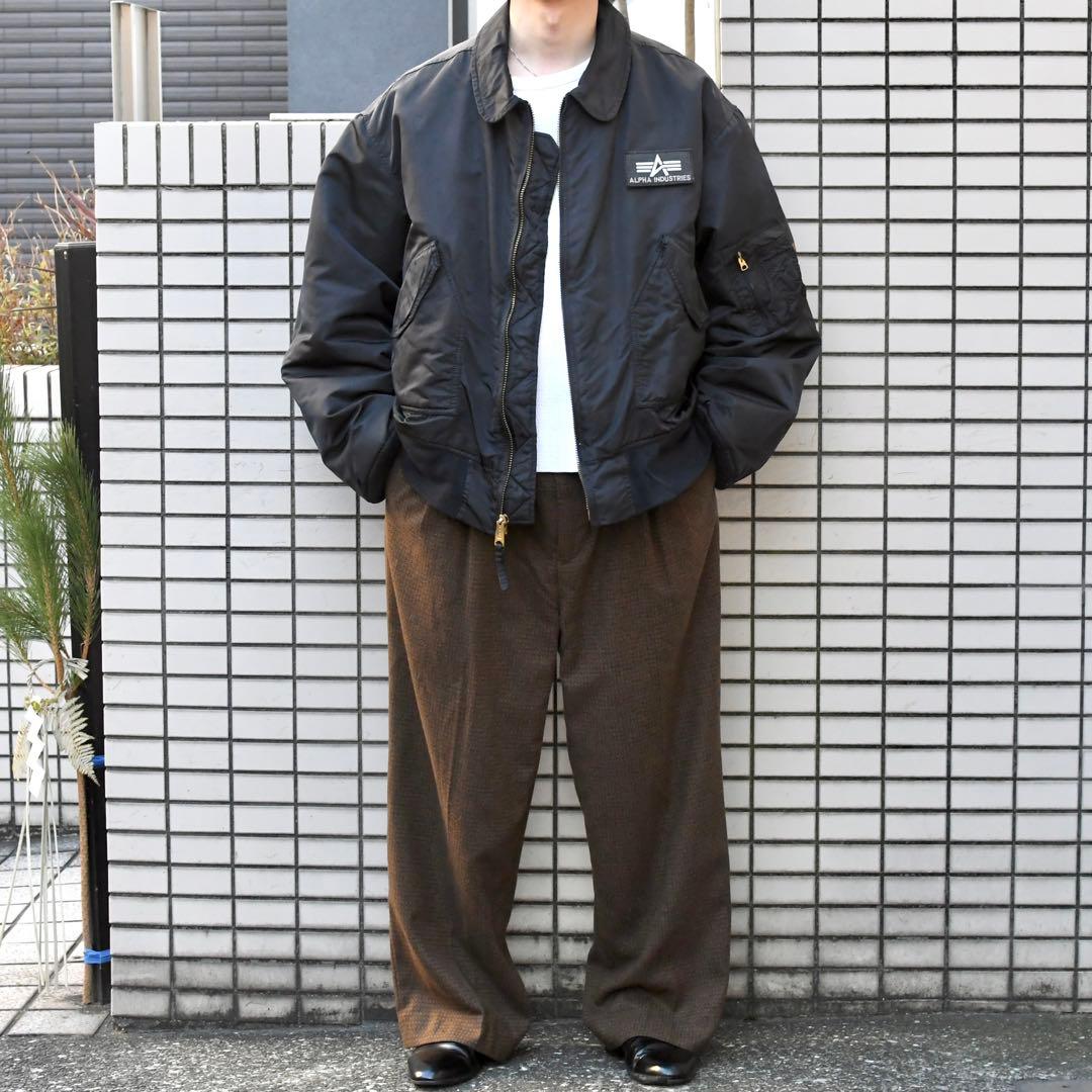 古着 Alpha CWU-45/P フライトジャケット 4XL シルエット◎