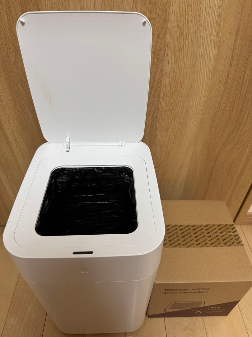 townew (トーニュー) 全自動ゴミ箱 T1-AZ カートリッジ6個付！