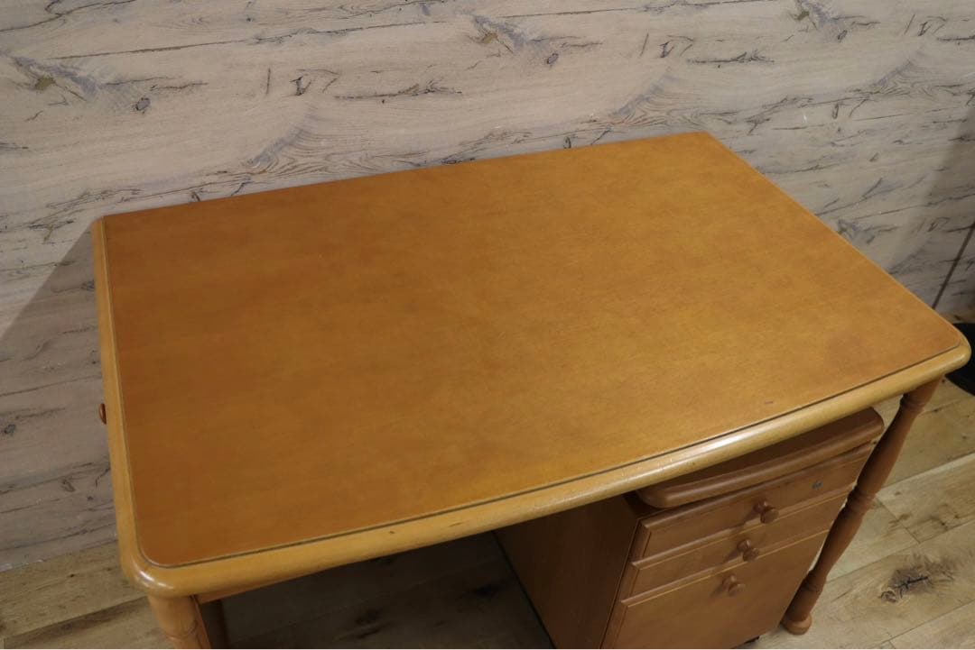 GMGK393○karimoku / カリモク 学習机 勉強机 木製デスク 作業