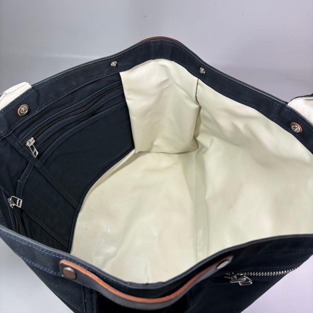 美品 PORTER ポーター トートバッグ ネイキッド キャンバス B4 L