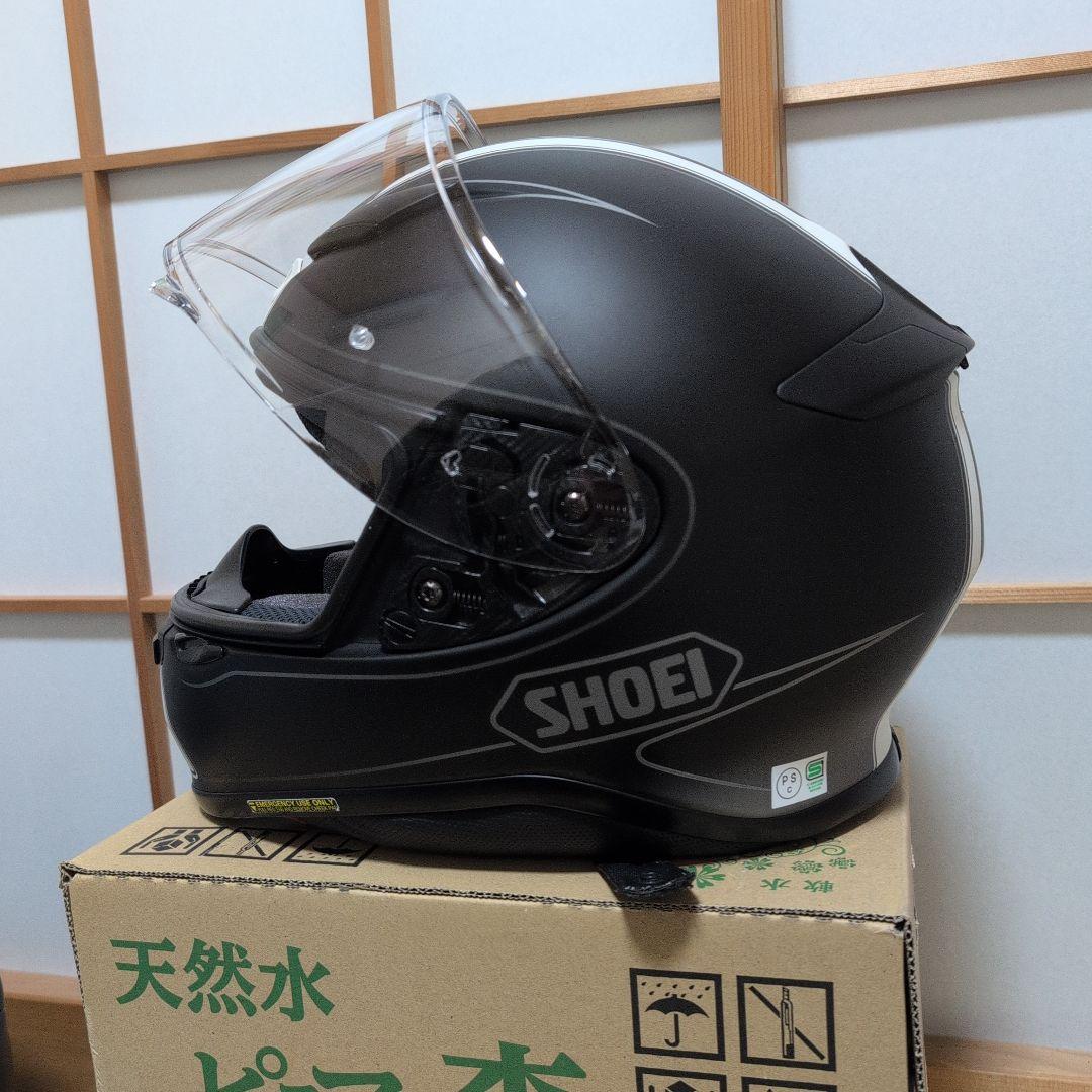 SHOEI Z-7 Mサイズ フルフェイス つや消しブラック/ホワイト