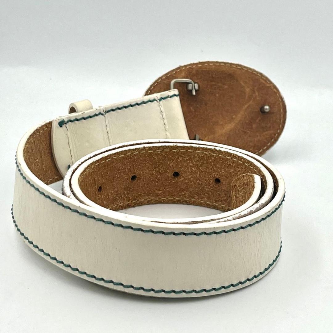 【希少】レア Vivienne Westwood オーブ ステッチ レザーベルト