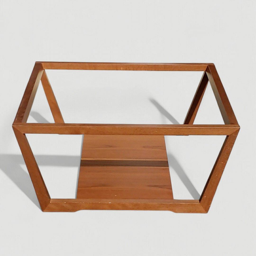 【イタリア製】カリガリス ELEMENT ガラス　センターテーブル　80ｃｍ