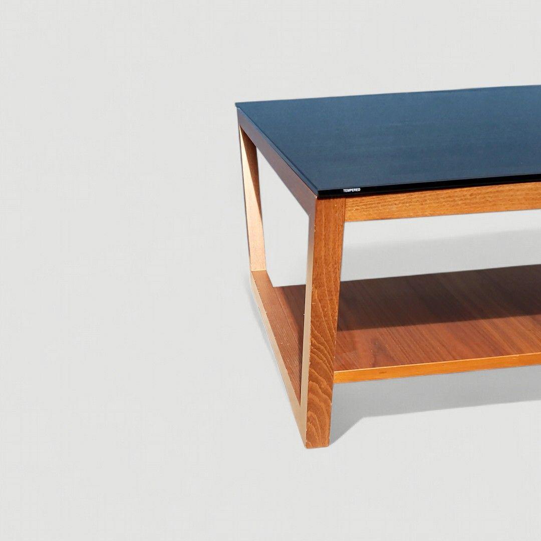 【イタリア製】カリガリス ELEMENT ガラス　センターテーブル　80ｃｍ