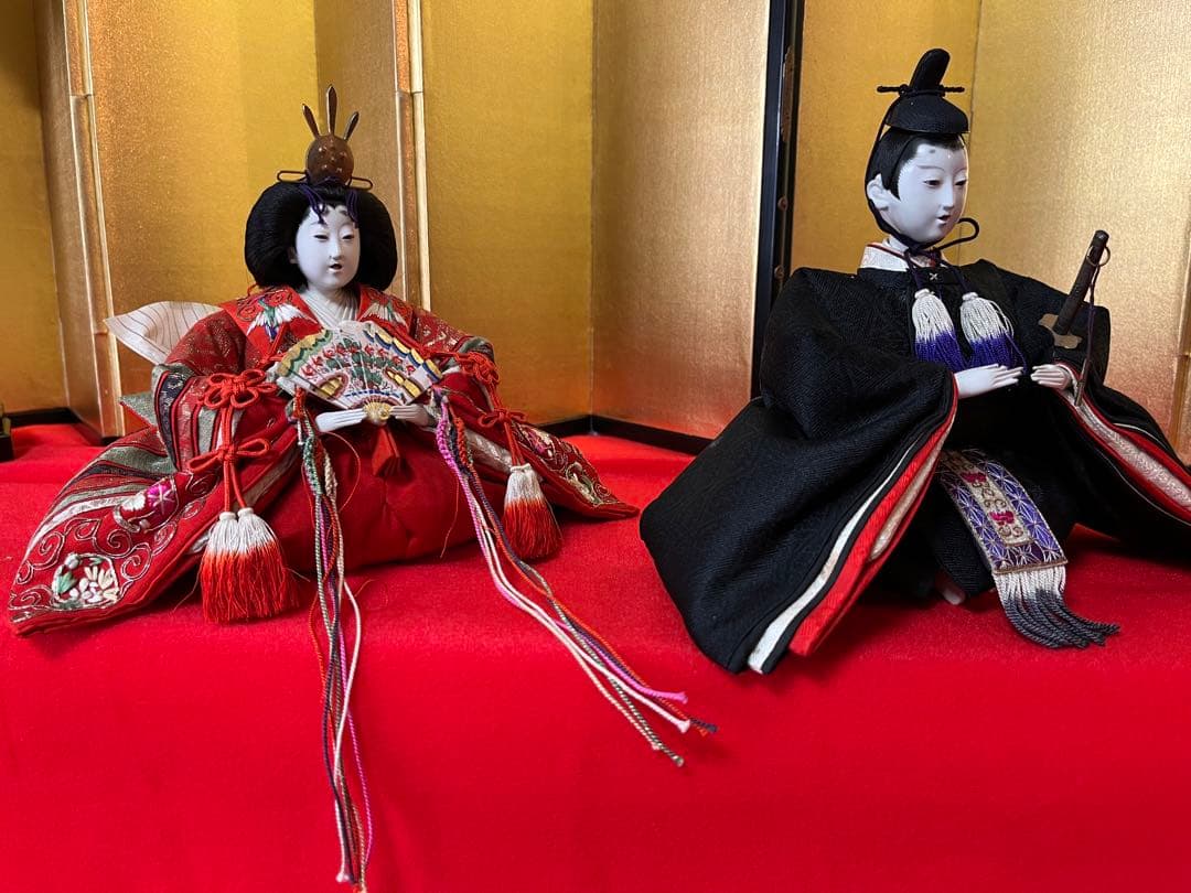 大正期～昭和初期 京雛九番 内裏雛親王飾 雛人形 お雛様 ひな祭り