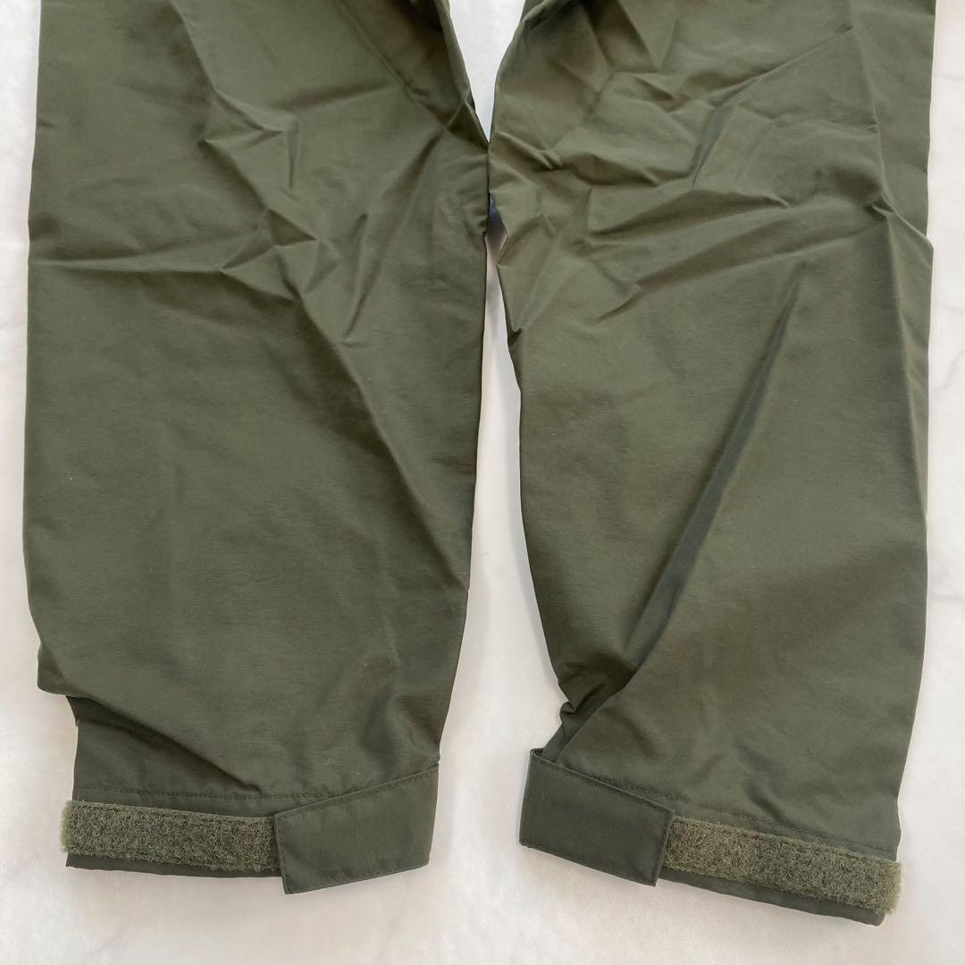 美品★THE NORTH FACE マウンテンパーカー 刺繍ロゴ カーキ M