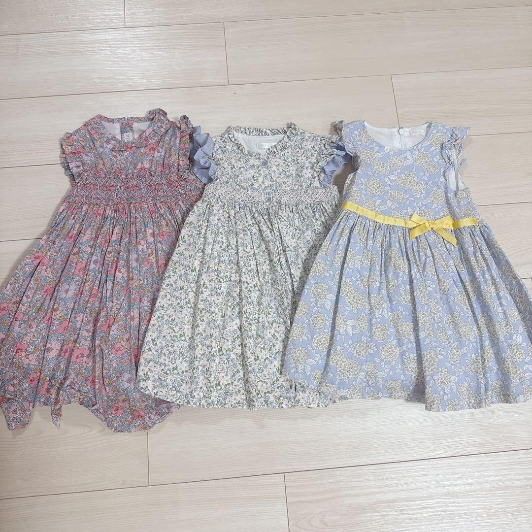 サンサカエプチ　ワンピース3点セット