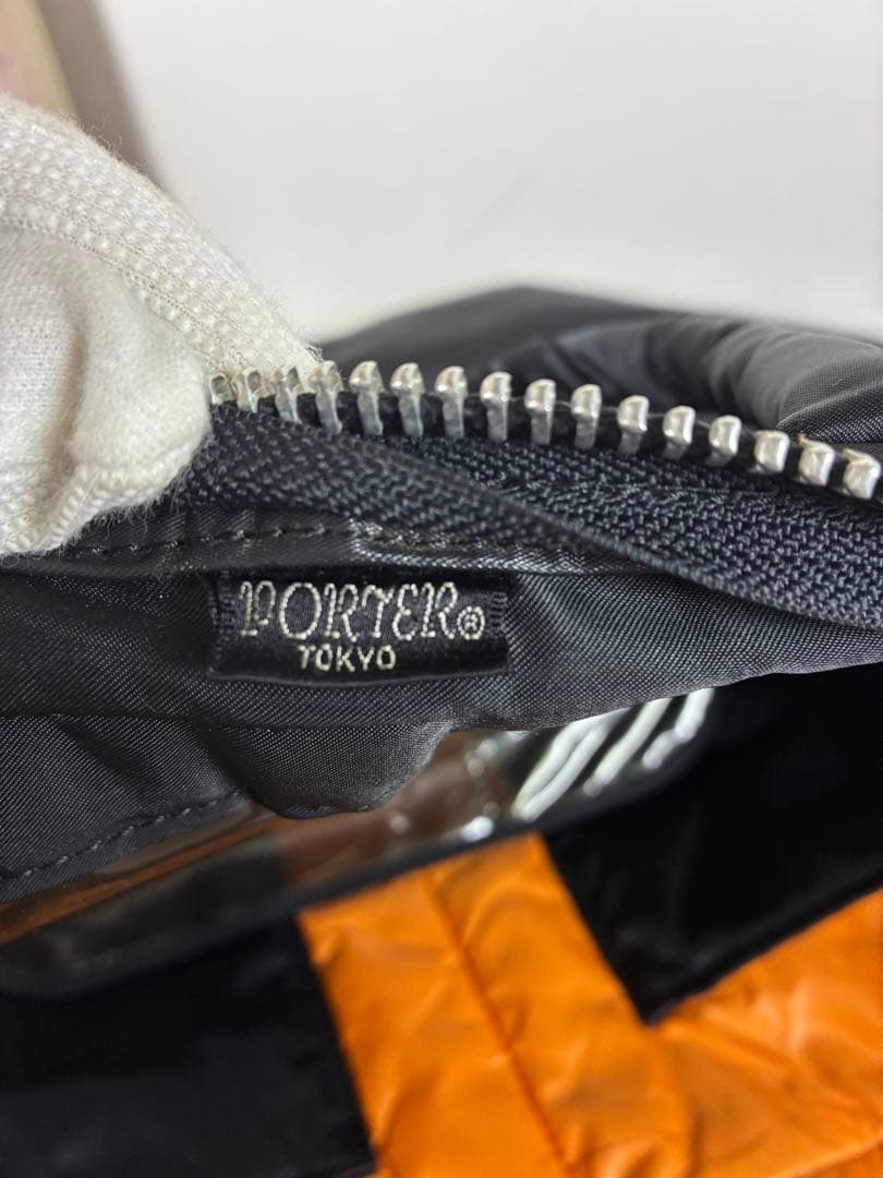 [極美品] PORTER タンカー 2way ヘルメットバッグ ブラック