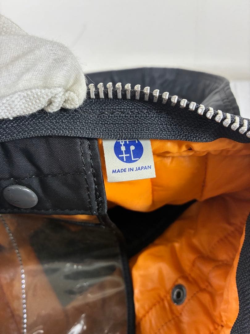 [極美品] PORTER タンカー 2way ヘルメットバッグ ブラック