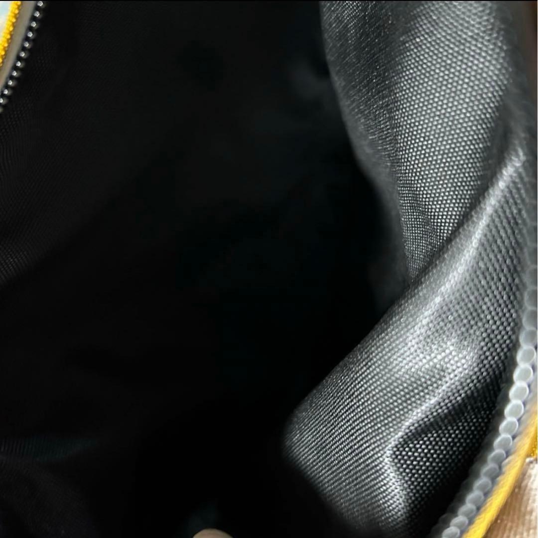 master-piece メッセンジャーバッグ イエロー/ネイビー　廃番カラー