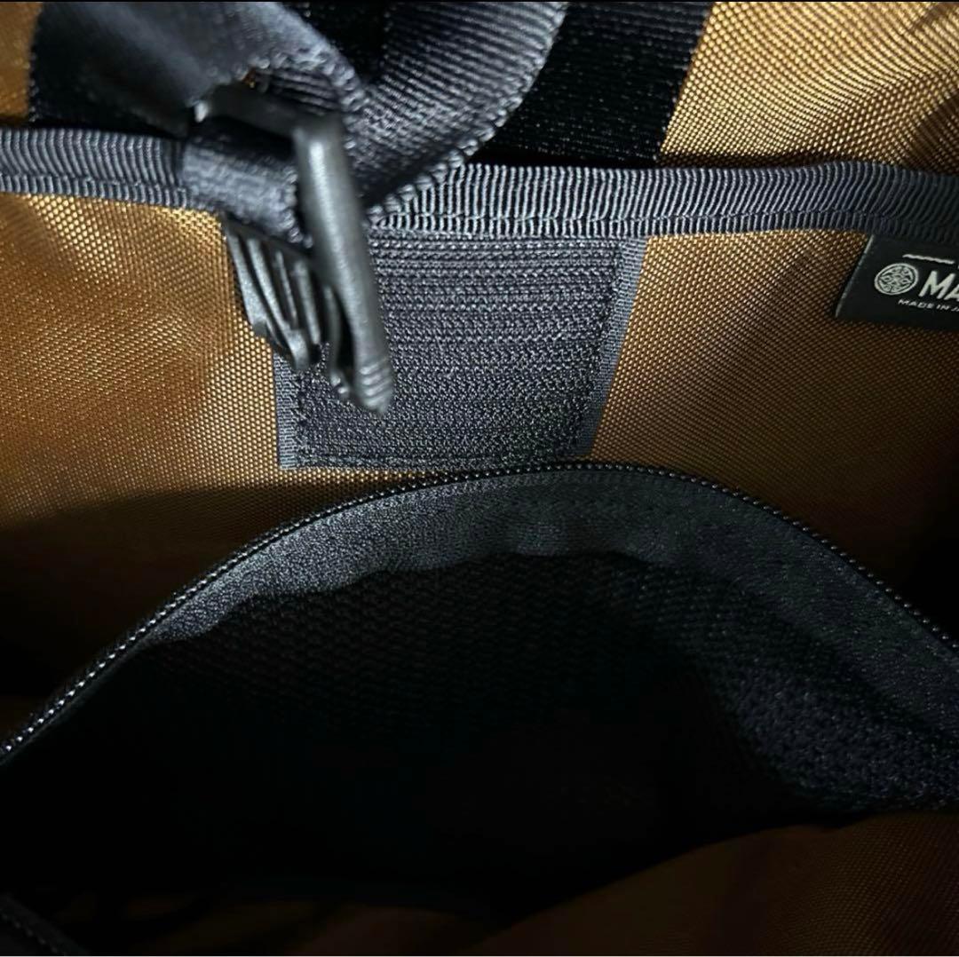 master-piece メッセンジャーバッグ イエロー/ネイビー　廃番カラー