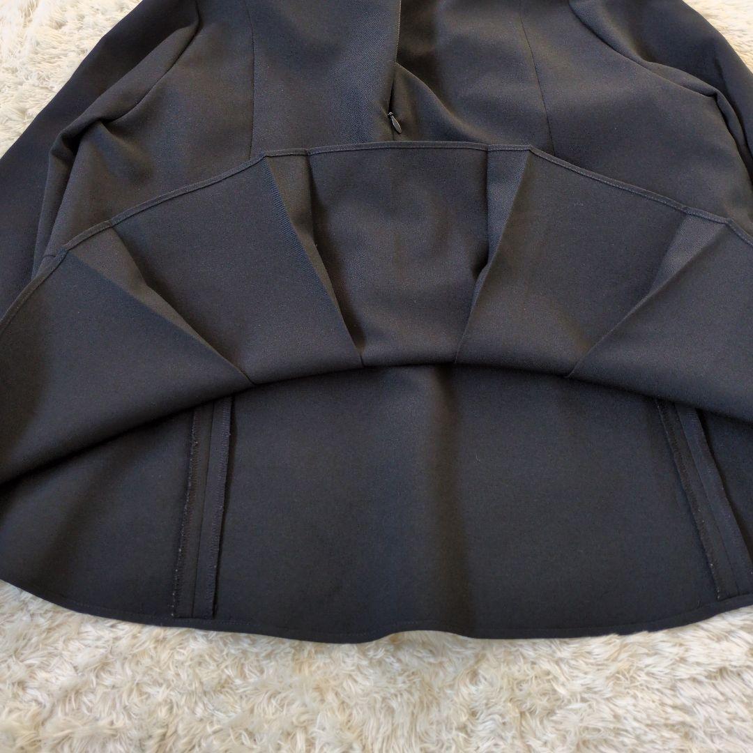 mica&deal　 バックプリーツ　　38　ネイビー　セレモニー