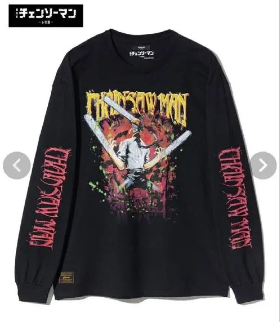 【glamb】チャンソーマンカットソー　黒Chainsaw Man Cutsew