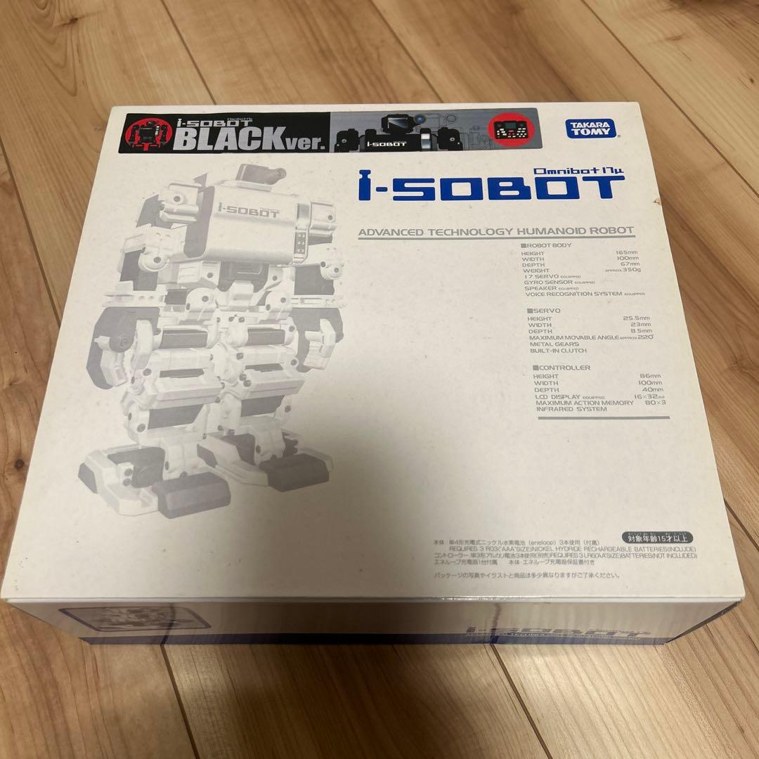 TAKARA TOMY i-SOBOT BLACKver.ヒューマノイドロボット