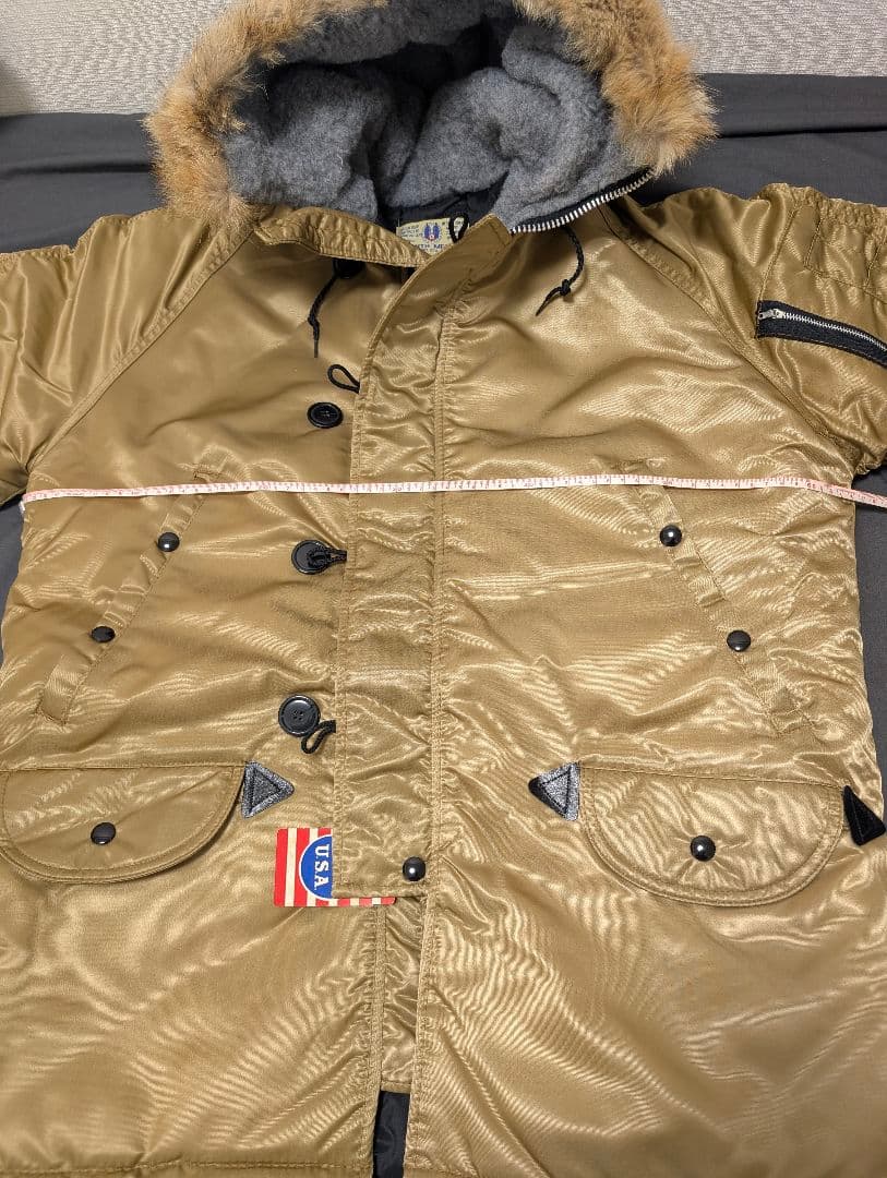 最終値下☆CORINTH MFG CO N3B フライトジャケット ゴールド