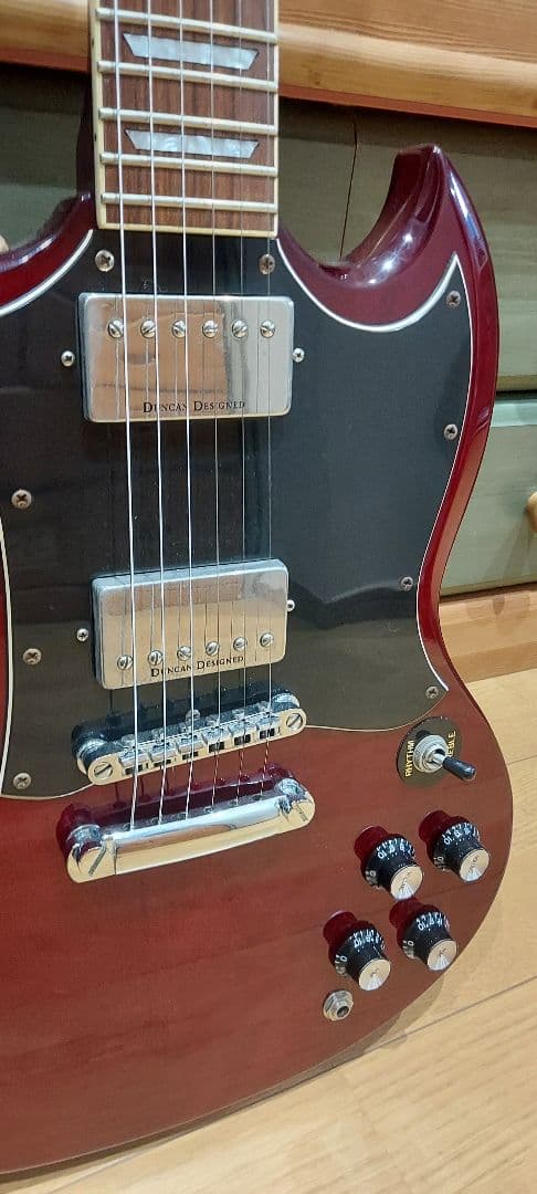 Grass Roots SGタイプ　Duncan Designed