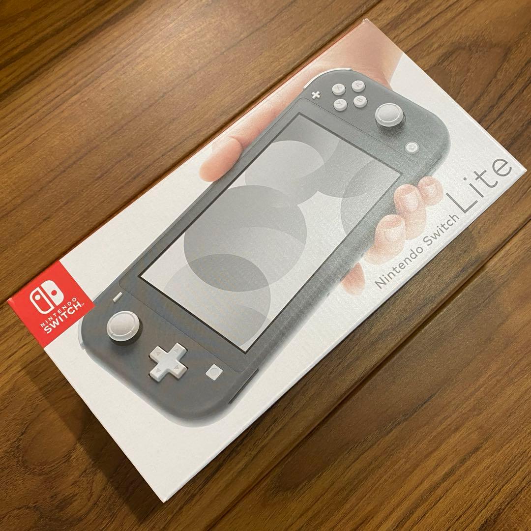 <新品未使用>Nintendo switch light グレー
