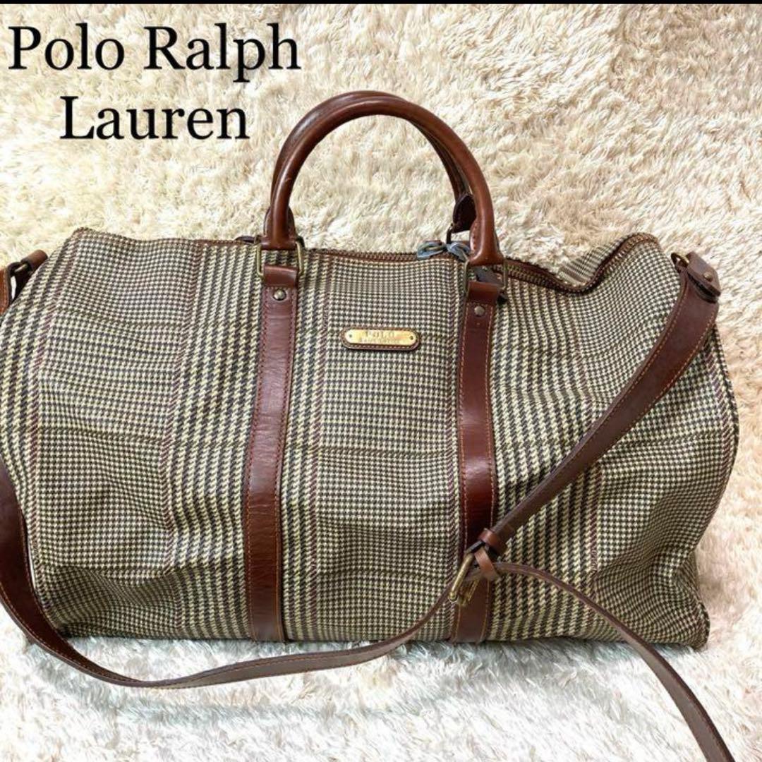 Polo Ralph Lauren ボストンバッグ チェック柄