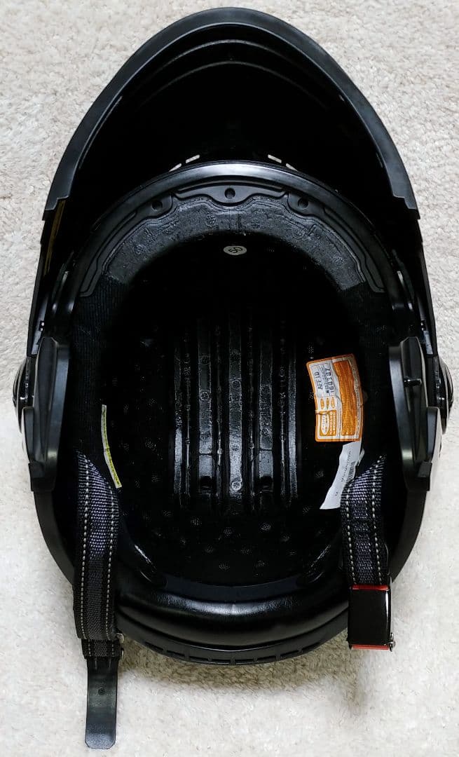ビ*ス様 【システムヘルメット】OGK KABUTO AFFID ブラック Mサ