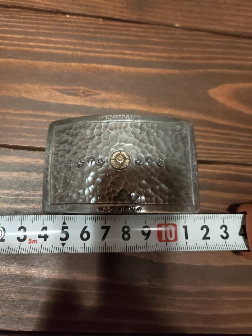 ARIZONA FREEDOM SV925 K18 太陽神 バックル 唐草 叩き