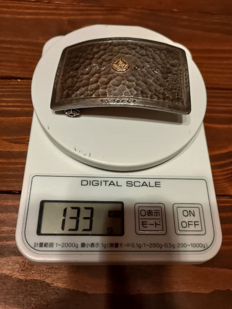 ARIZONA FREEDOM SV925 K18 太陽神 バックル 唐草 叩き