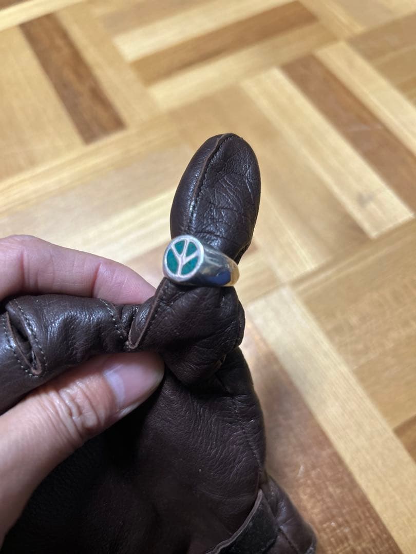 ベ*ポ様 ヴィンテージ メキシカンジュエリー　peace ターコイズ