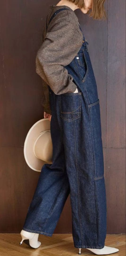 atelier SOMETHING W KNEE SALOPETTE】サロペット