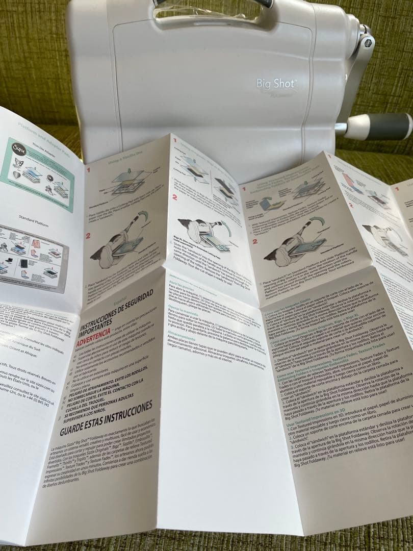 Big Shot ダイカットマシン　シジックス カッティングダイ