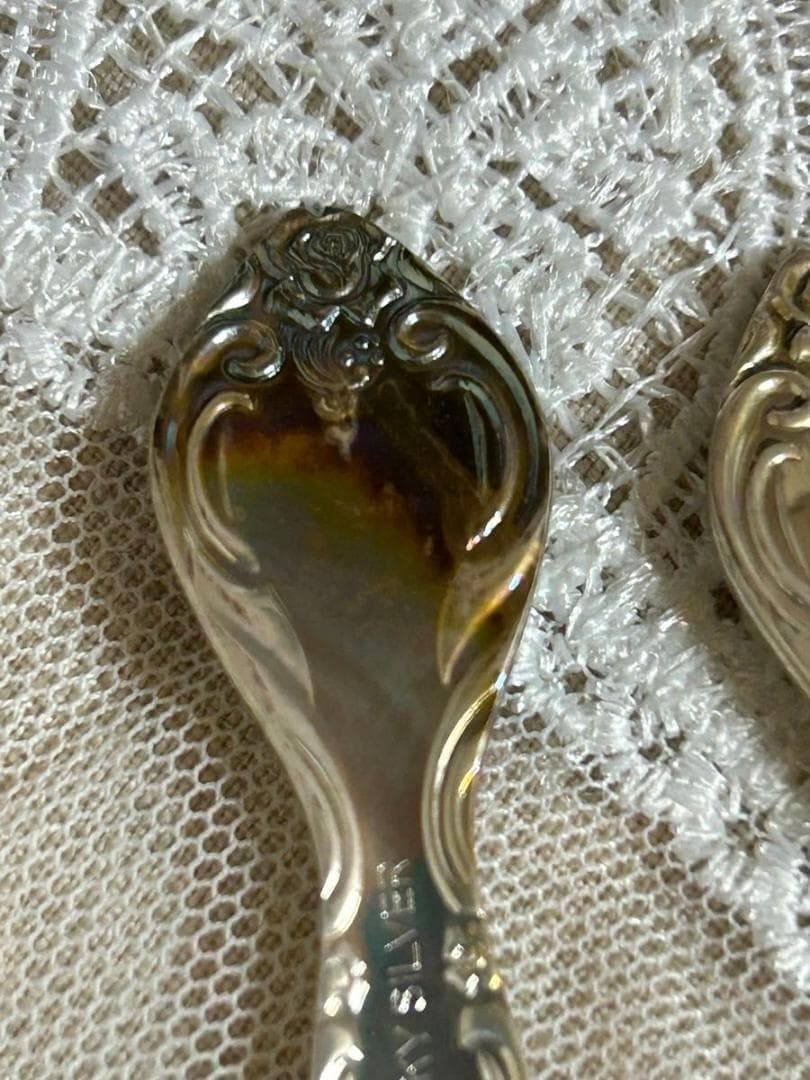 新年セール！ラッキーウッド　ラッキーシルバー　スプーン 6本セット カトラリー