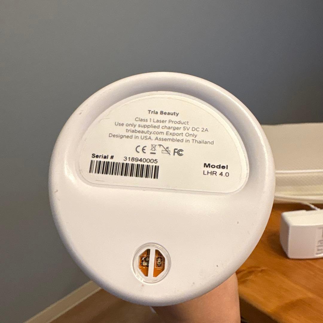 tria トリア 4X 家庭用レーザー脱毛器｜照射確認済｜付属品あり※訳あり