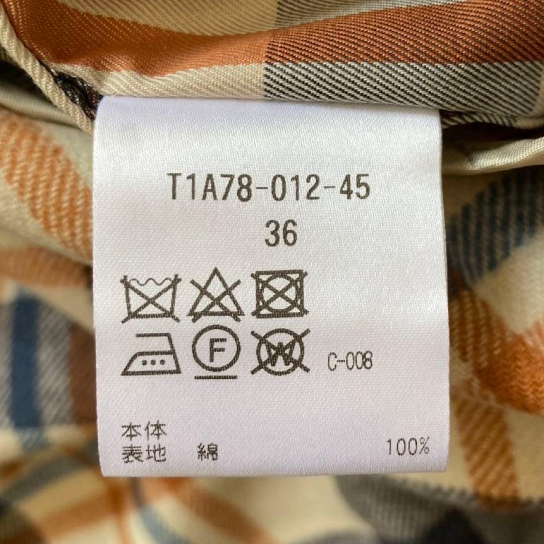 美品　SANYO　ステンカラーコート　100年コート　ライナー付　36　日本製