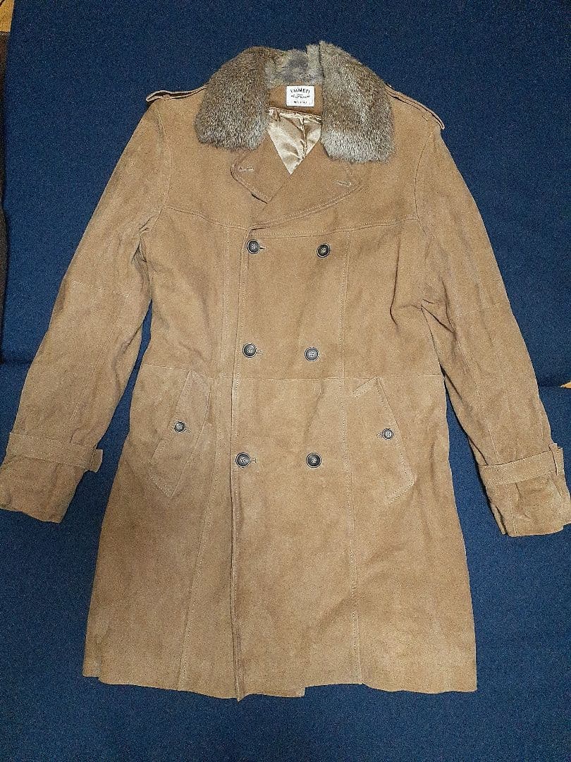 最安値❗新品未使用‼️EMMETI エンメティの最高級スエードコート(XL相当)