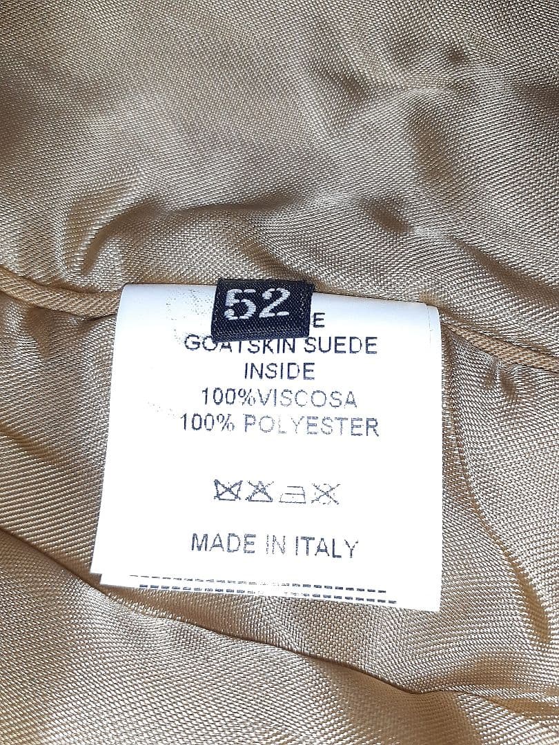 最安値❗新品未使用‼️EMMETI エンメティの最高級スエードコート(XL相当)