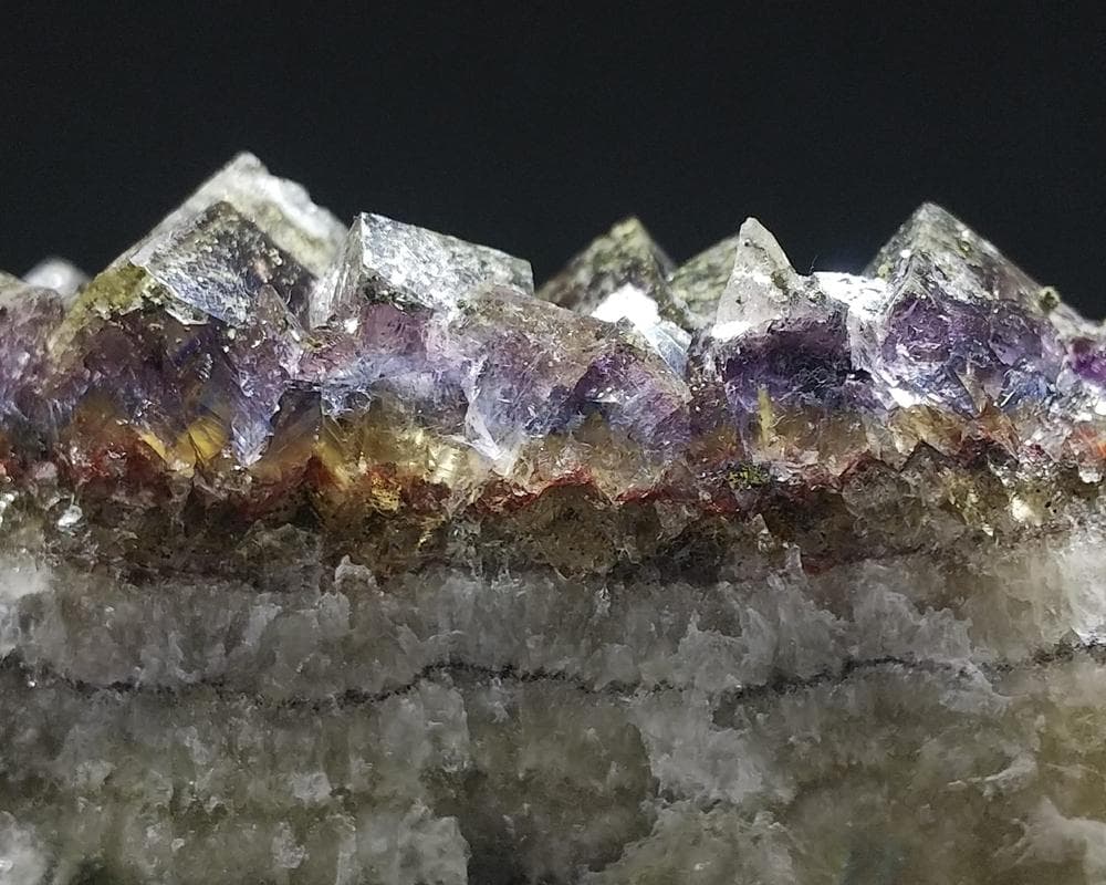 284 マルチカラー フローライト＆キャルコパイライト ドイツ産