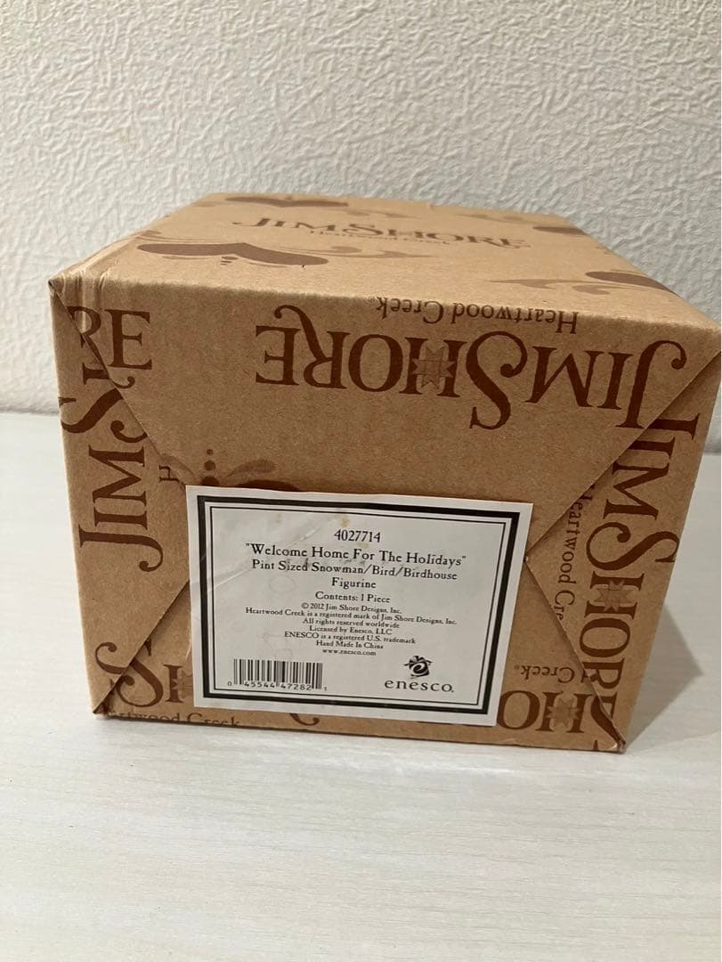 ジムショア　雪だるま 置物