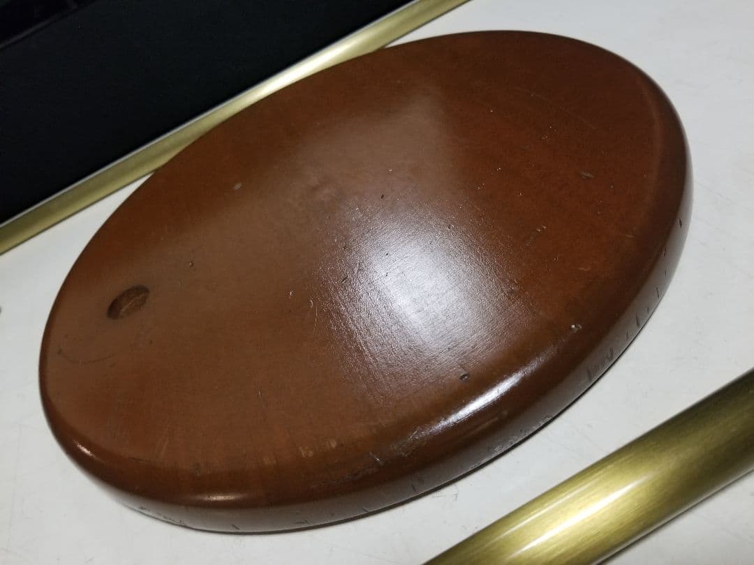 非売品　ヴィンテージ　バーバリー　什器　無垢　銅　真鍮　無垢　スタンド　フラッグ