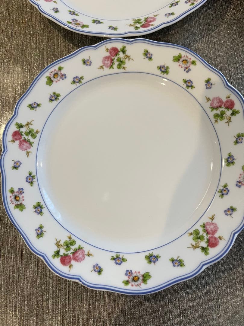 Hutschenreuther 花柄ケーキ皿 5枚セット