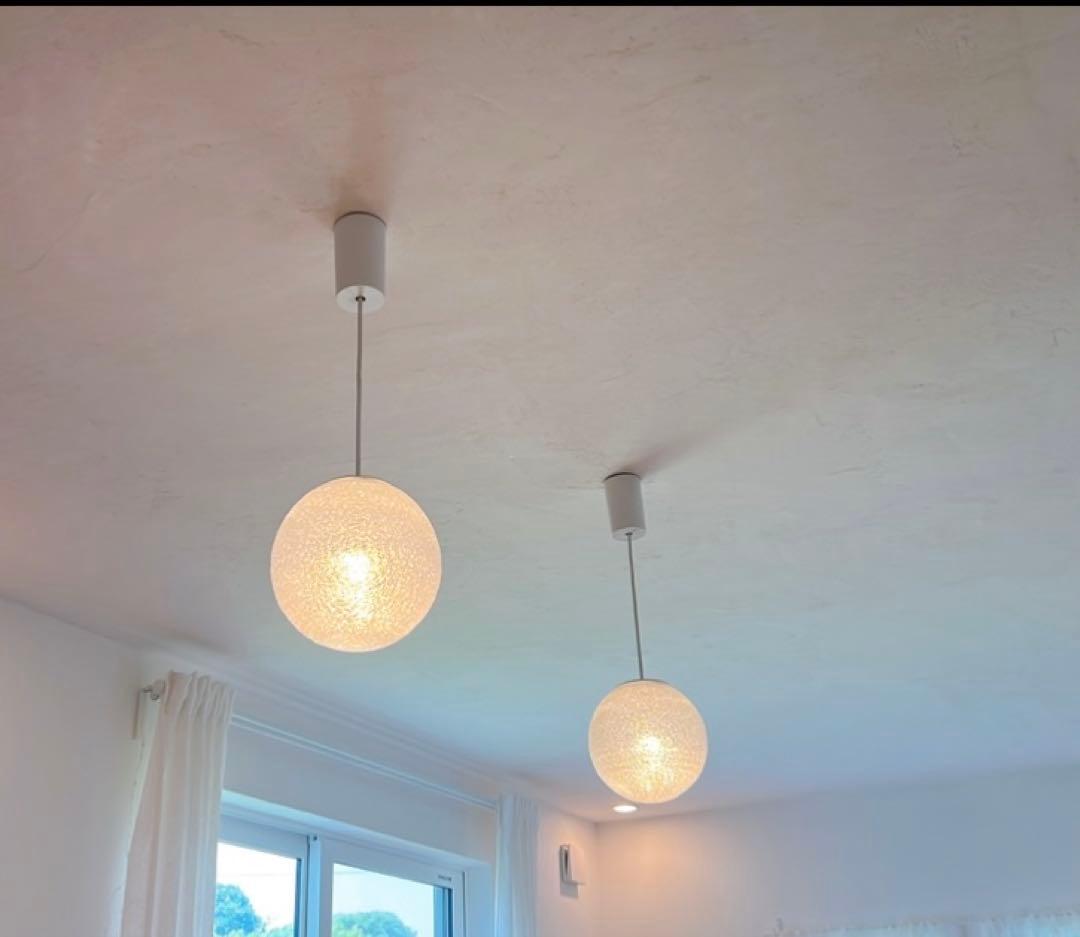 ODELICペンダントライト200φ 2個セット(コード長さ違い)