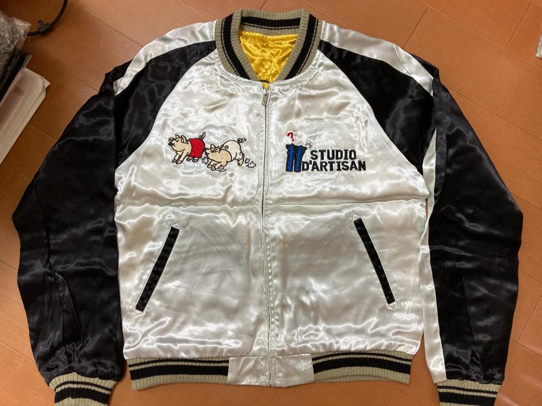 阪神タイガース×ステュディオ・ダルチザン　スカジャン　Sサイズ　デットストック