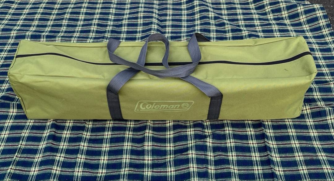 コールマン アルミ パックアウェイコット 【美品】 ワンタッチコット