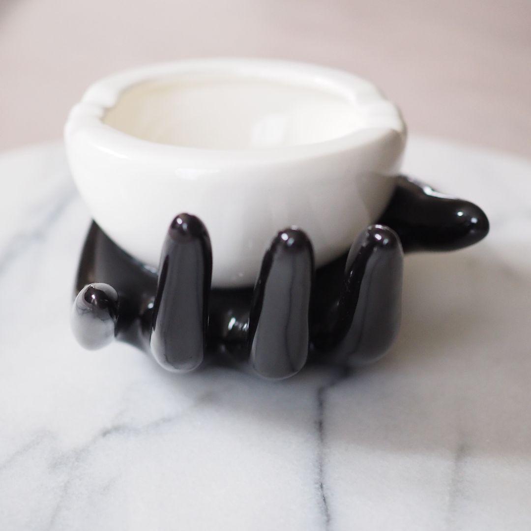 ハンドモチーフ　アッシュトレイ　小物入れ　ヴィンテージ