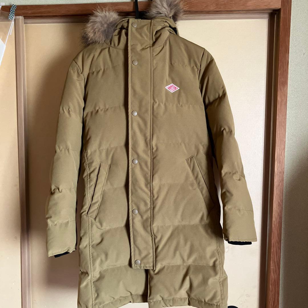 DANTON(JD-8744 LAS) フード付きロングダウンコート