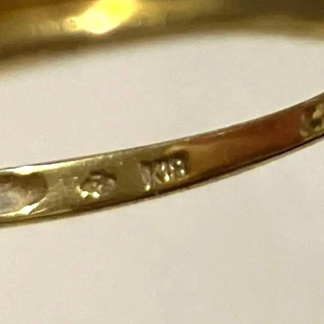 み*ん様 【歳末〜新春〜お値打ち品】✨18金18Ｋ刻印ゴールドブルーサファイア